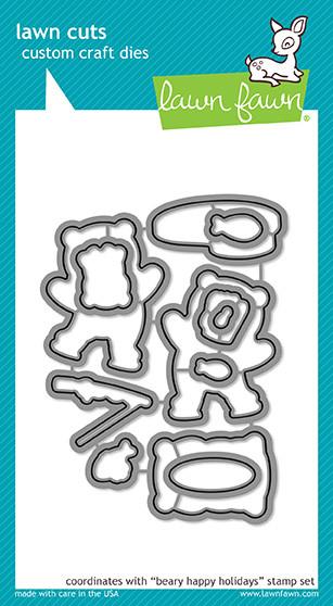 Beary Happy Holidays- lawn cuts Beary Happy Holidays- lawn cuts