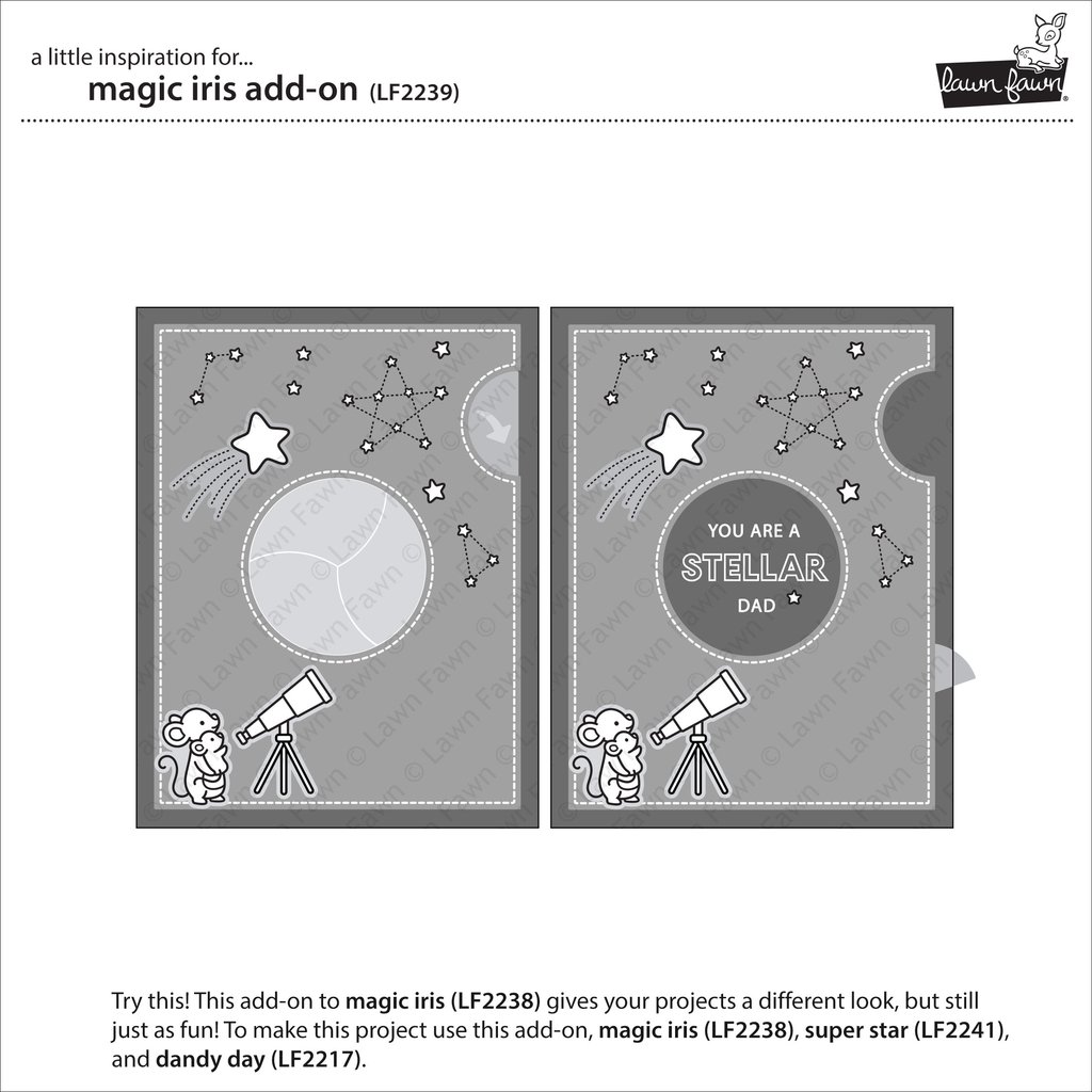 Magic Iris Add-On - lawn cuts Magic Iris Add-On - lawn cuts