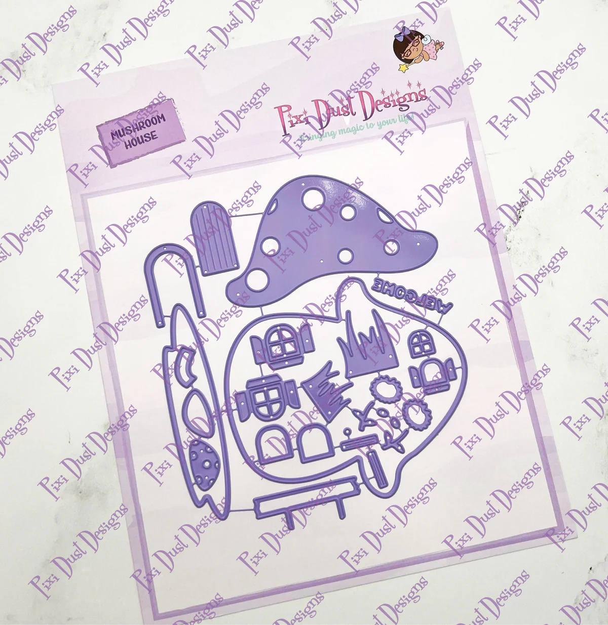 Mushroom House - Pixi Cuts