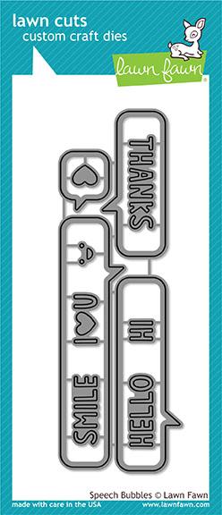 Speech Bubbles - Lawn Cuts Speech Bubbles - Lawn Cuts