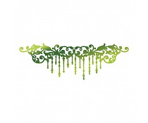 Ultimate Crafts Christmas Flourish Hotfoil Stamp Ultimate Crafts Christmas Flourish Hotfoil Stamp