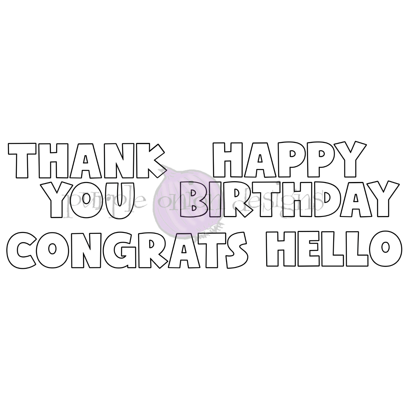 Outliners Sentiment Set (4 sentimenst)