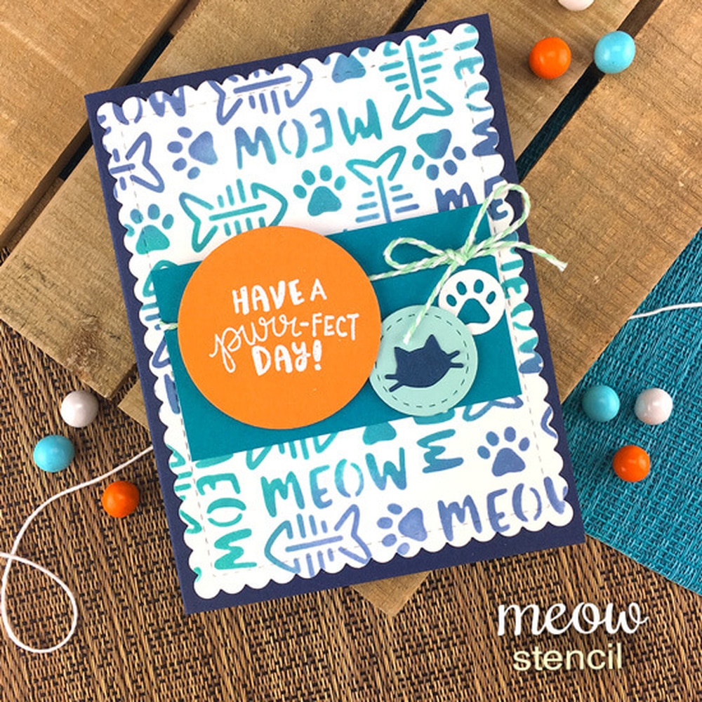 Meow - Stencil Meow - Stencil