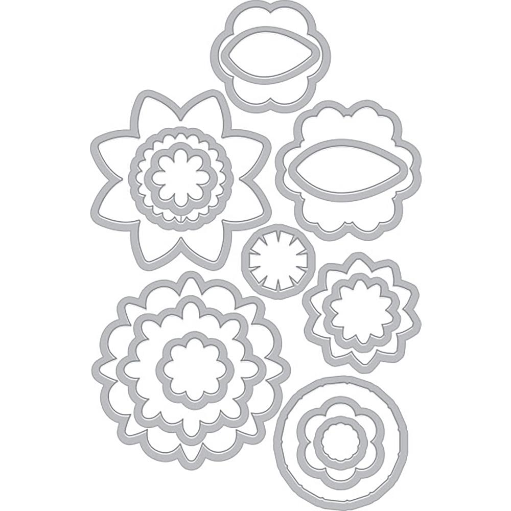 Blossoms For Coloring - Hero Arts Frame Cut Dies
