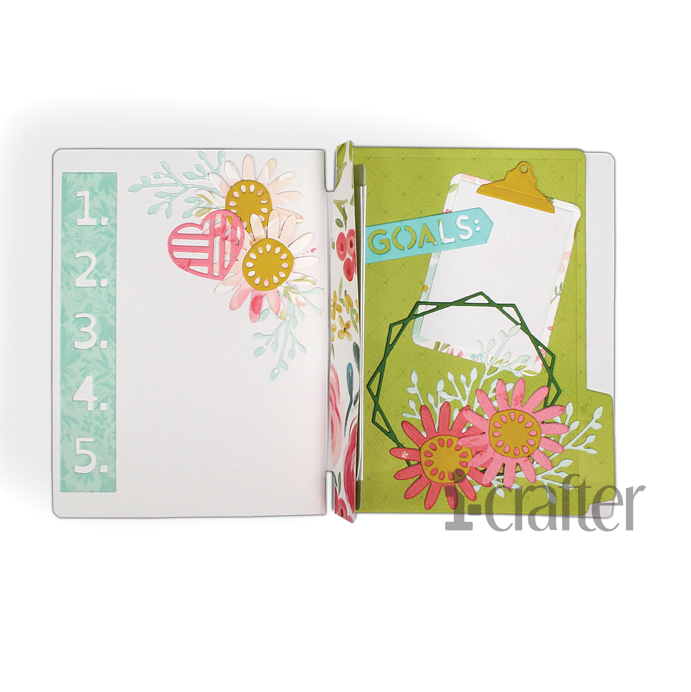 Mini Album, Divider #3 By Lynda Kanase - Die Set Mini Album, Divider #3 By Lynda Kanase - Die Set