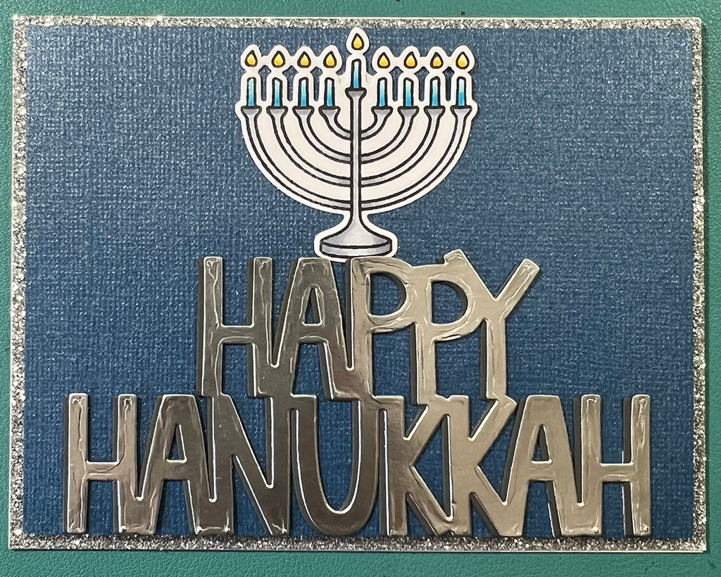 Giant Happy Hanukkah - Lawn Cuts Giant Happy Hanukkah - Lawn Cuts