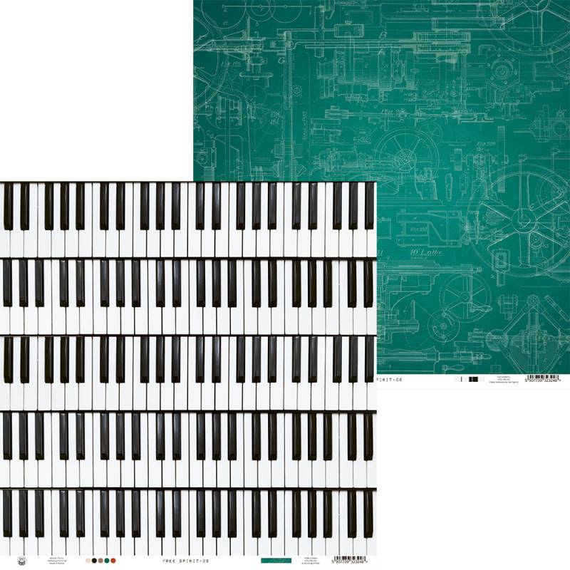 Paper 06 - 12"x12" - Free Spirit Paper 06 - 12"x12" - Free Spirit