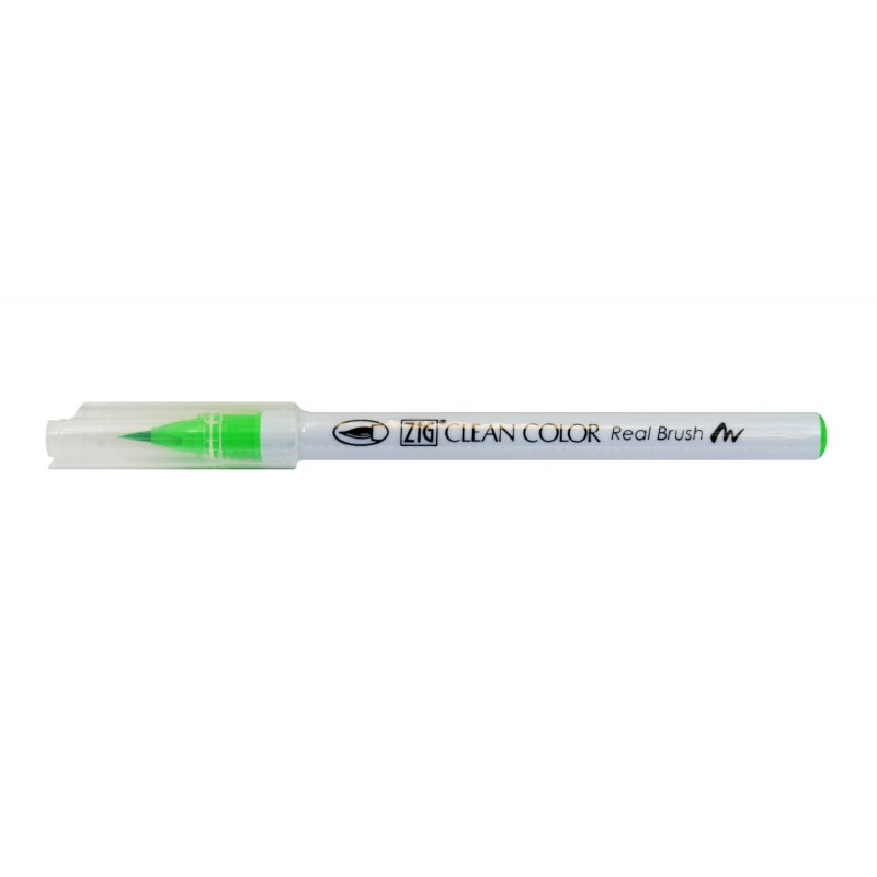 Fluor. Green 004 - Clean Color Real Brush Fluor. Green 004 - Clean Color Real Brush
