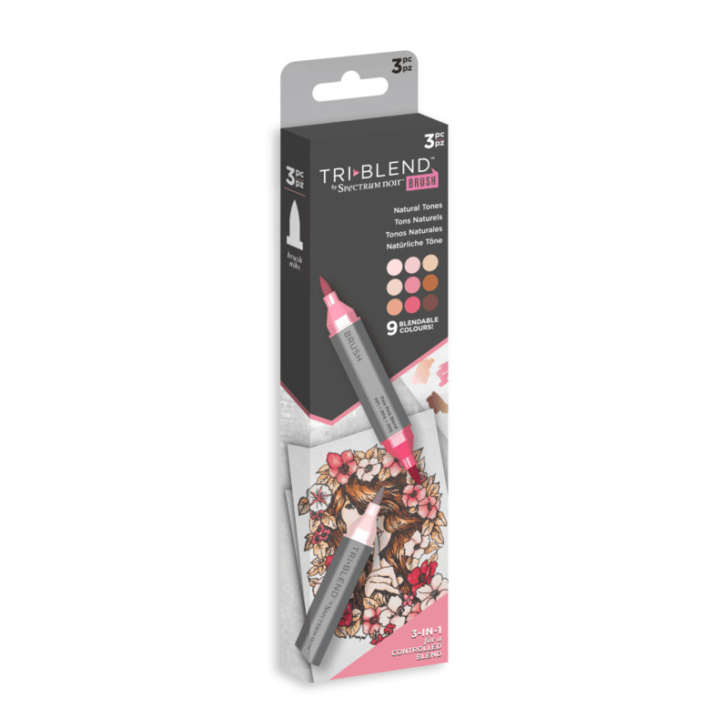 Natural Tones - Spectrum Noir Triblend Brush