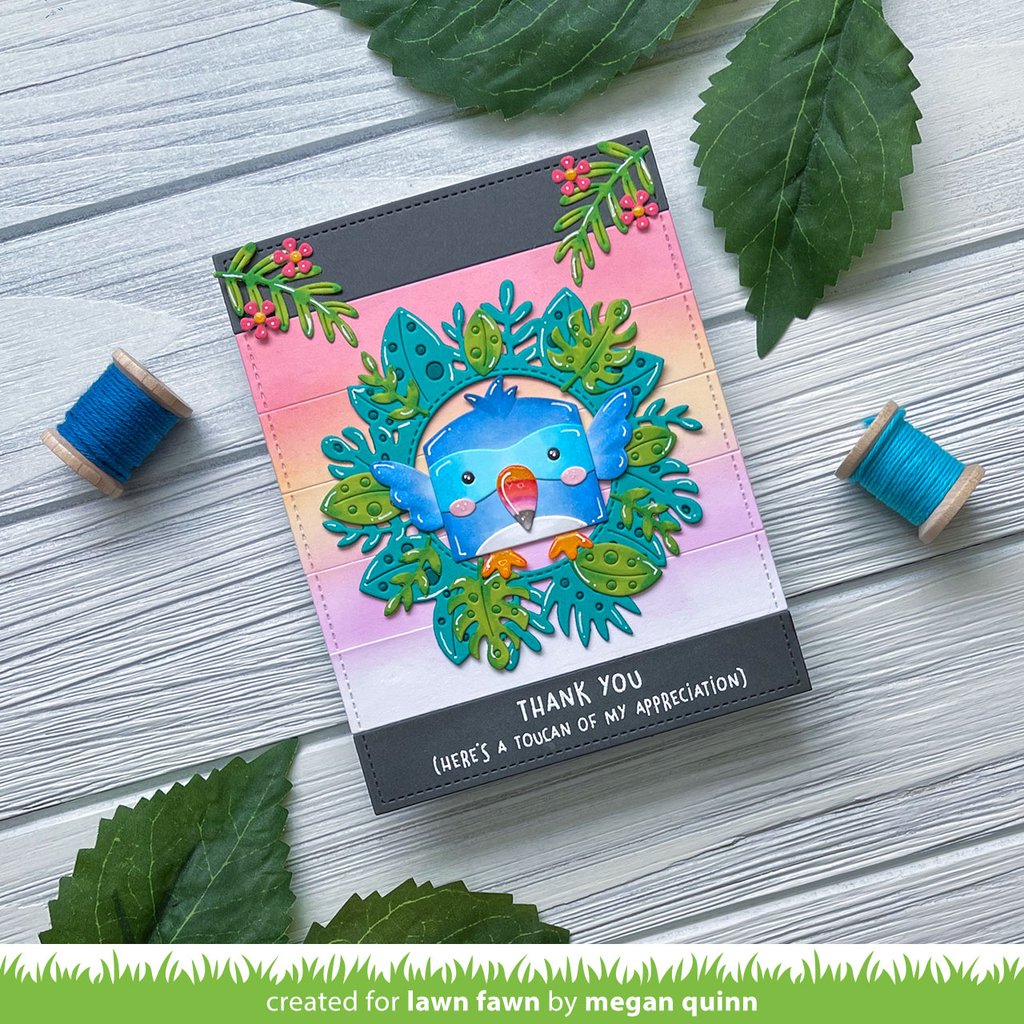 Magic Iris Tropical Leaves Add-On - Lawn Cuts Magic Iris Tropical Leaves Add-On - Lawn Cuts