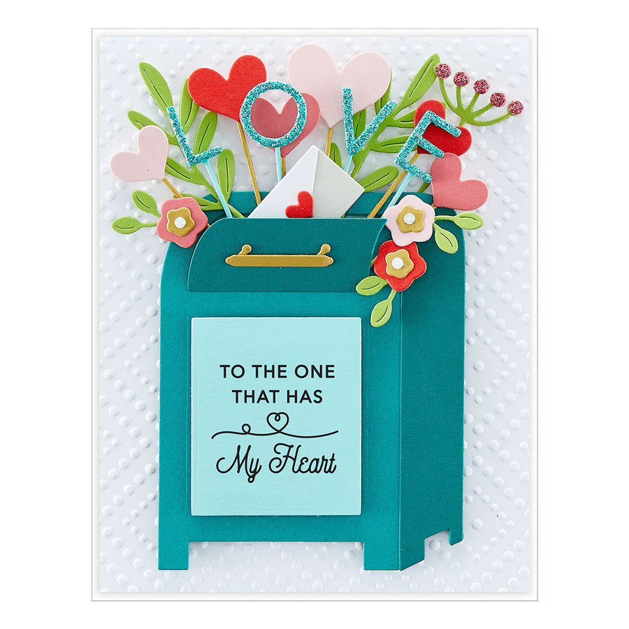 Parcel & Post Heart Decorations - Dies Parcel & Post Heart Decorations - Dies