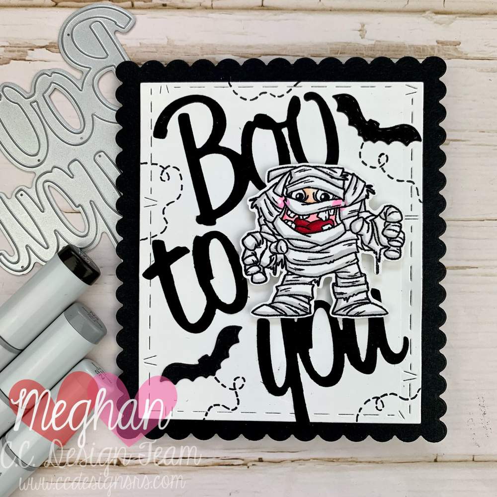 Boo - Outline Metal Die Boo - Outline Metal Die