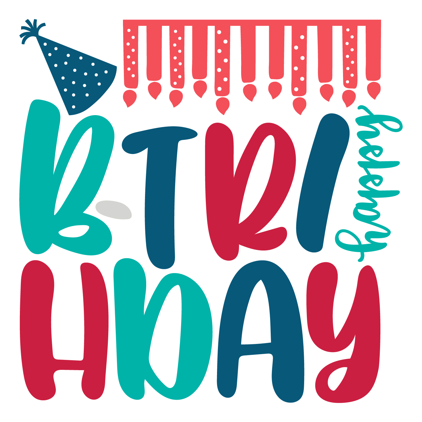 Happy Birthday Set by Lori Whitlock - Die Set