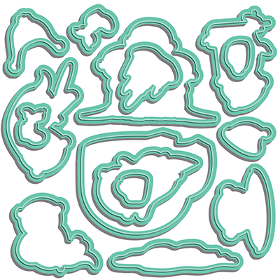 Otterly Lovable - Die Set