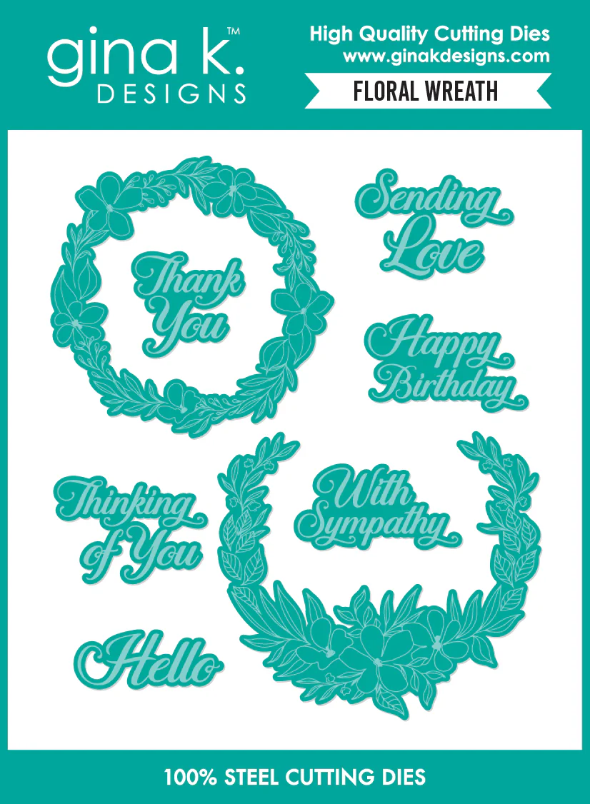 Floral Wreath - Die Floral Wreath - Die