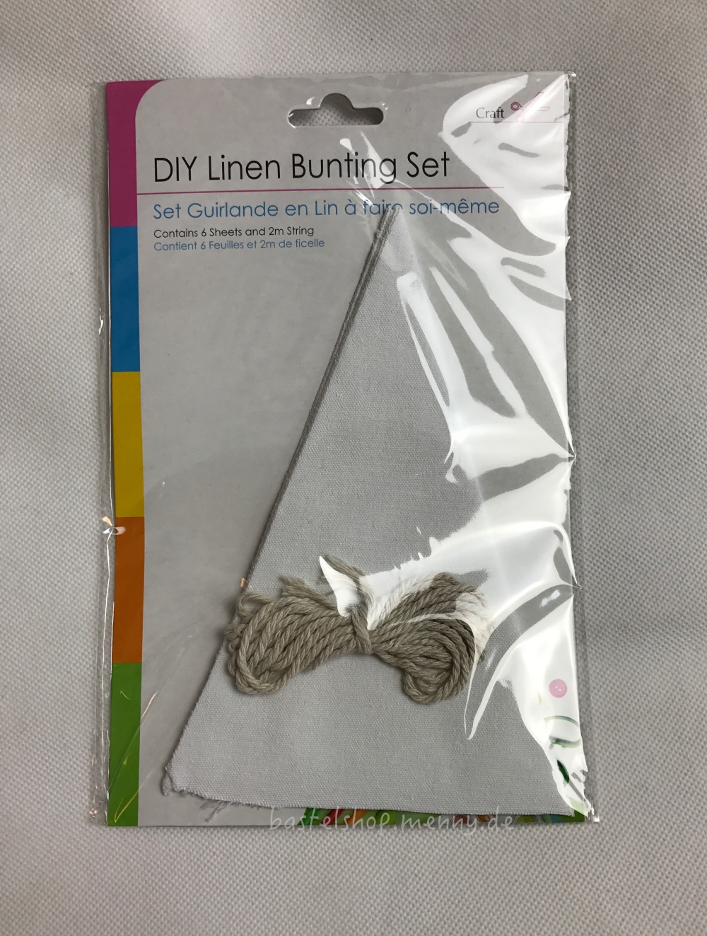 DIY Wimpel in weiß DIY Wimpel in weiß