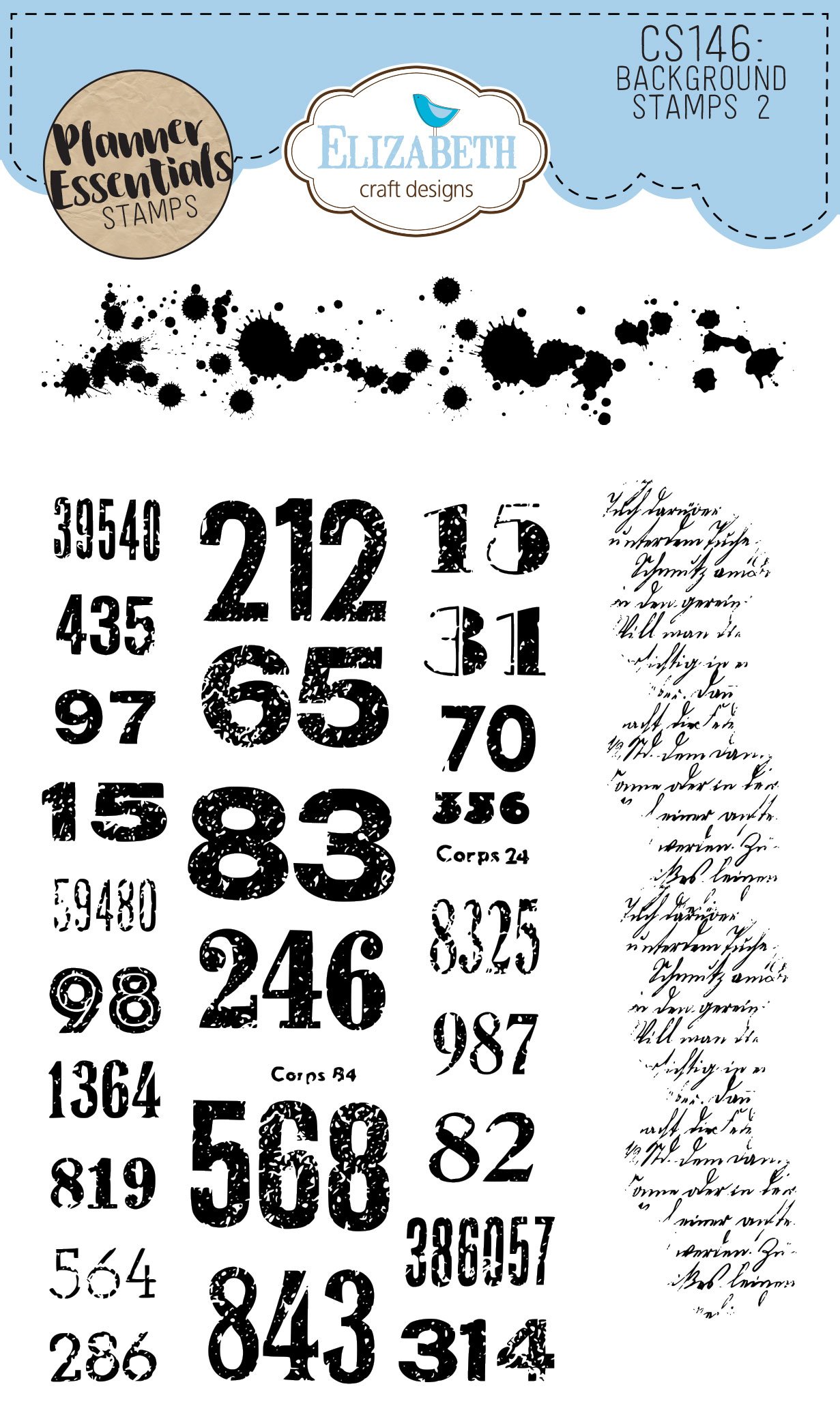 Background Stamps 2 - Clear Stamps