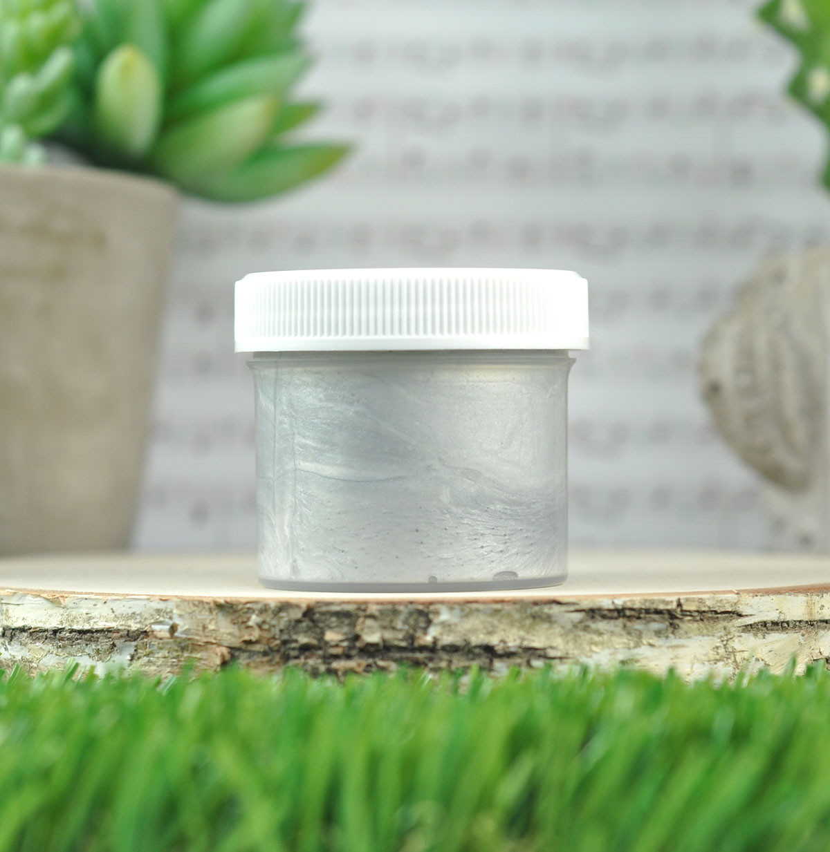 Silver - Stencil Paste - Lawn Fawn
