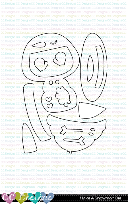 Make a Snowman - Metal Die