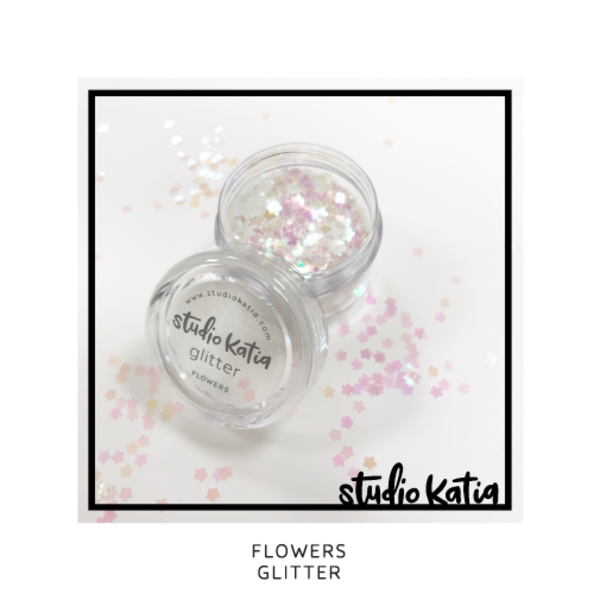 Flowers Glitter - Studio Katia