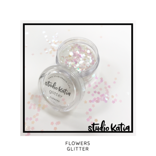 Flowers Glitter - Studio Katia Flowers Glitter - Studio Katia