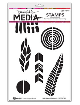 Bold Journal Elements - Dina Wakley