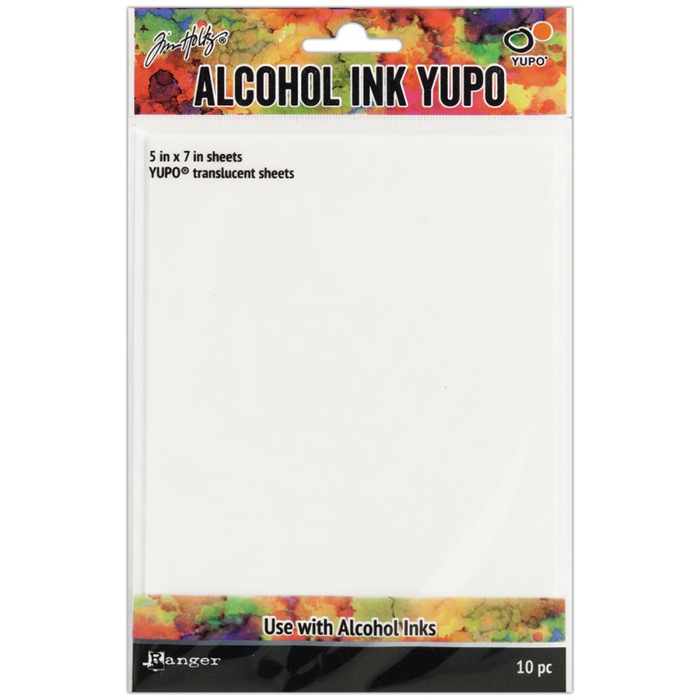 Alcohol Ink Transulcent Yupo Paper 10/Pkg - Tim Holtz Alcohol Ink Transulcent Yupo Paper 10/Pkg - Tim Holtz