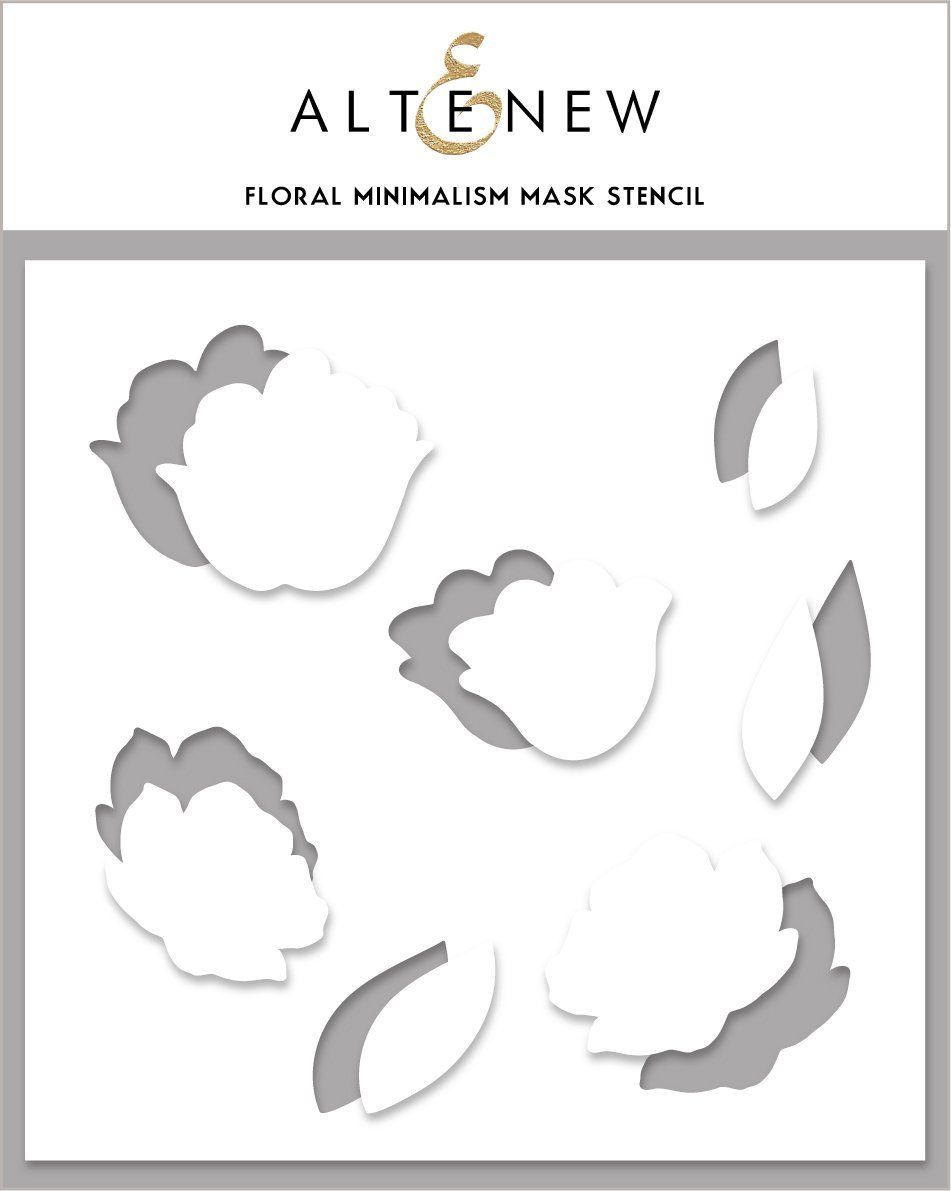 Floral Minimalism - Stencil