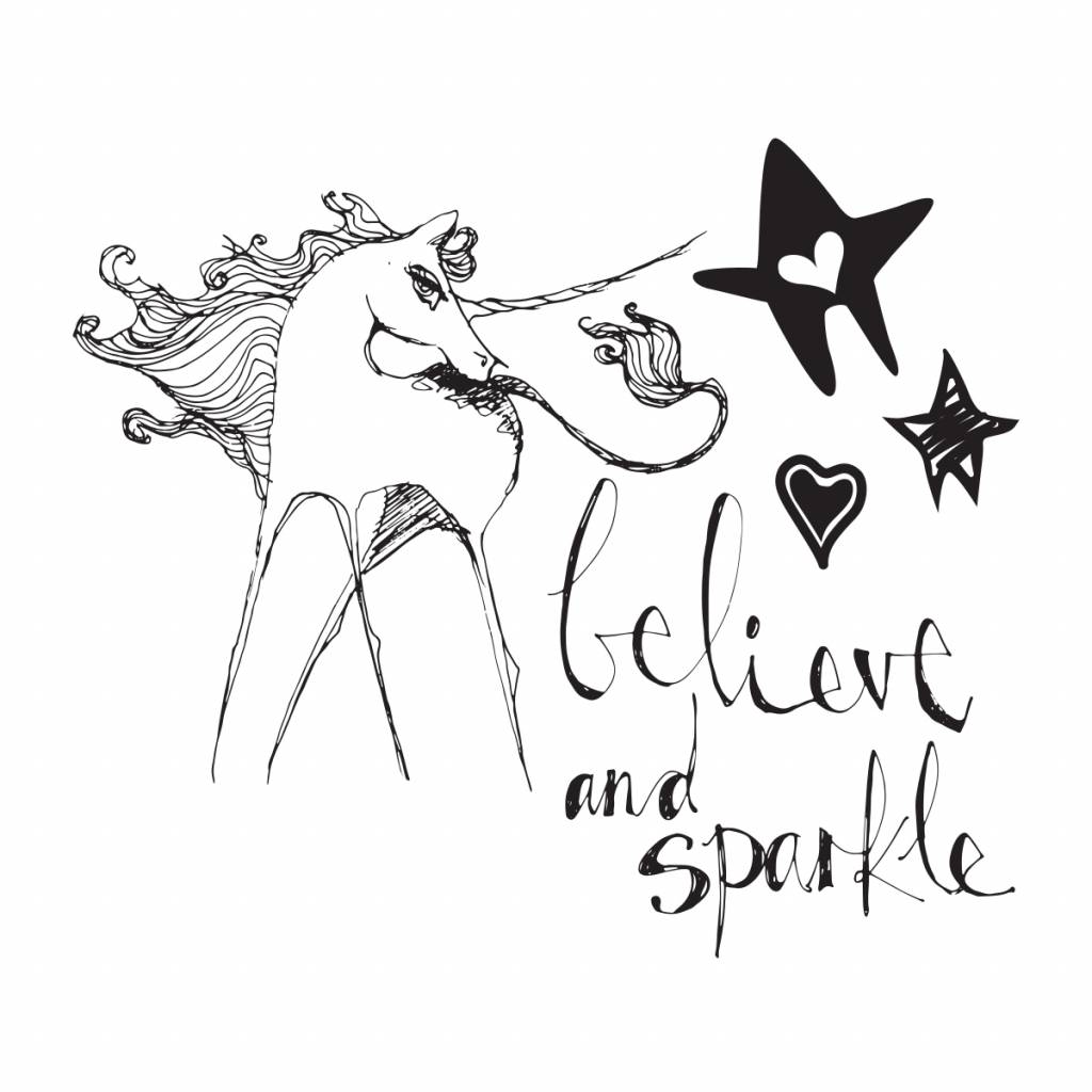 Unicorn Sparkle - Acrylic Stamps - Jane Davenport Unicorn Sparkle - Acrylic Stamps - Jane Davenport