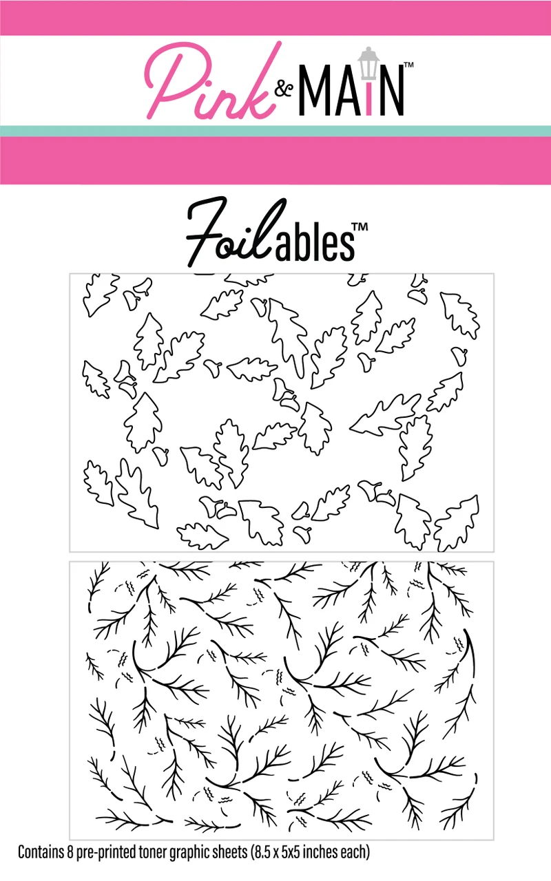 Leaves and Acorns - Foilables® Sheets Leaves and Acorns - Foilables® Sheets