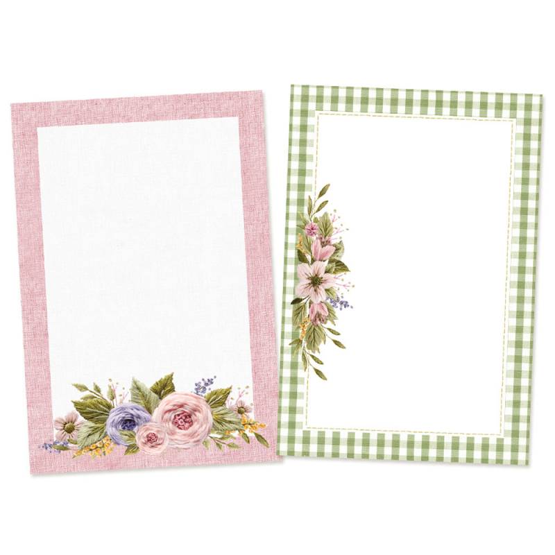 Card Set - Stitched with Love - 4"x6"