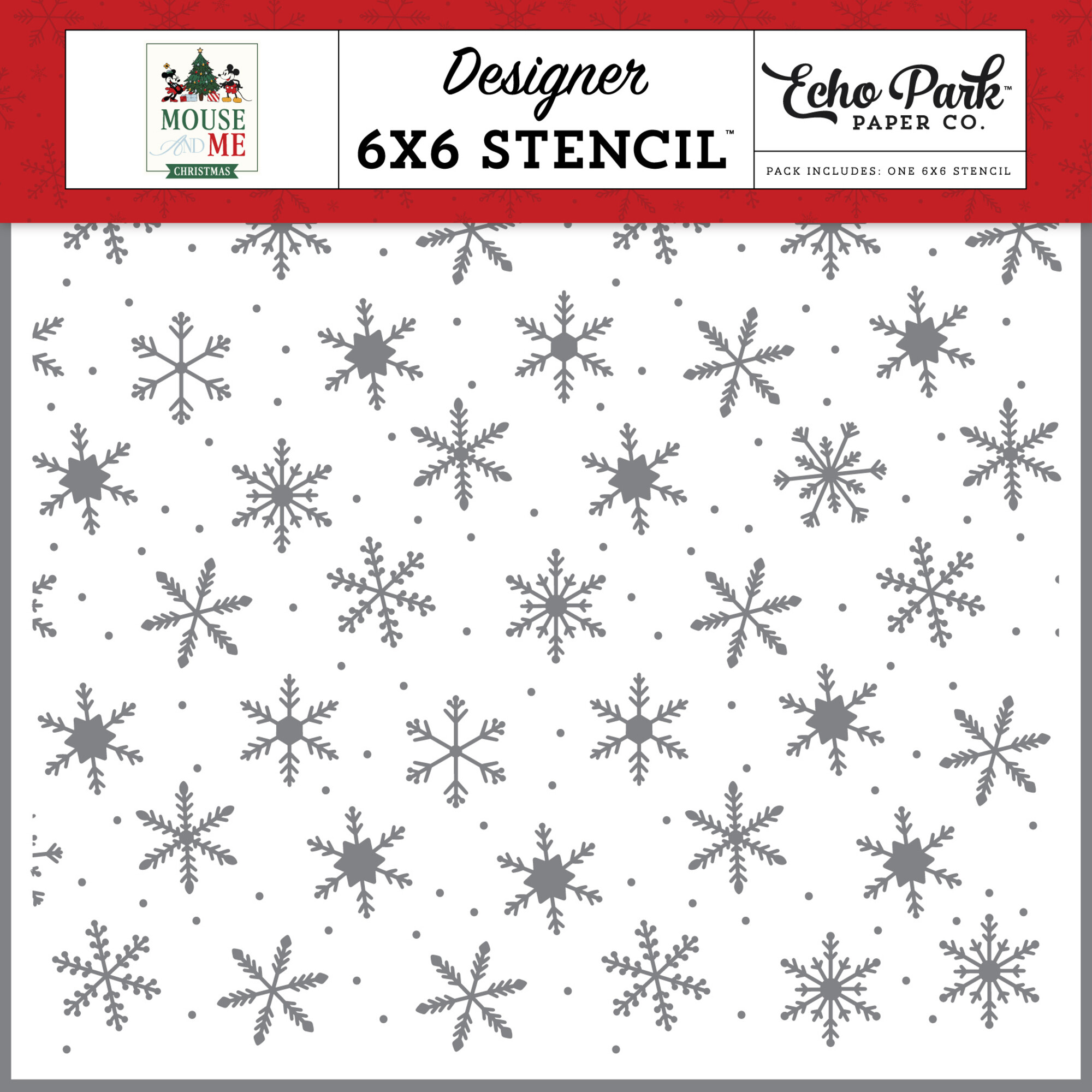 Seasonal Snowflakes - Mouse And Me Christmas