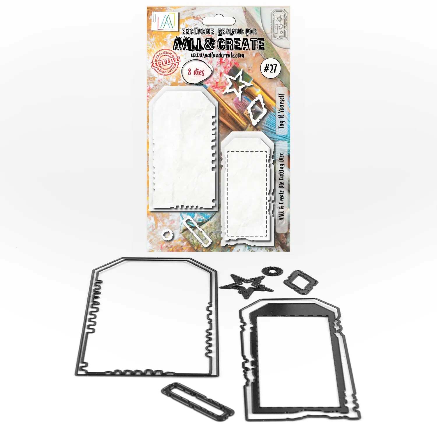 Tag It Yourself - #27 - Die-Cutting Die Set