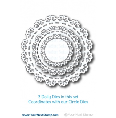Doily Trio One - Die Set