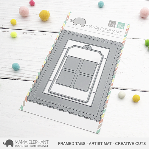 Artist Mat - Framed Tags - Creative Cuts Artist Mat - Framed Tags - Creative Cuts