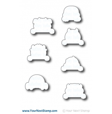 Silly Trash Monsters - Die Set