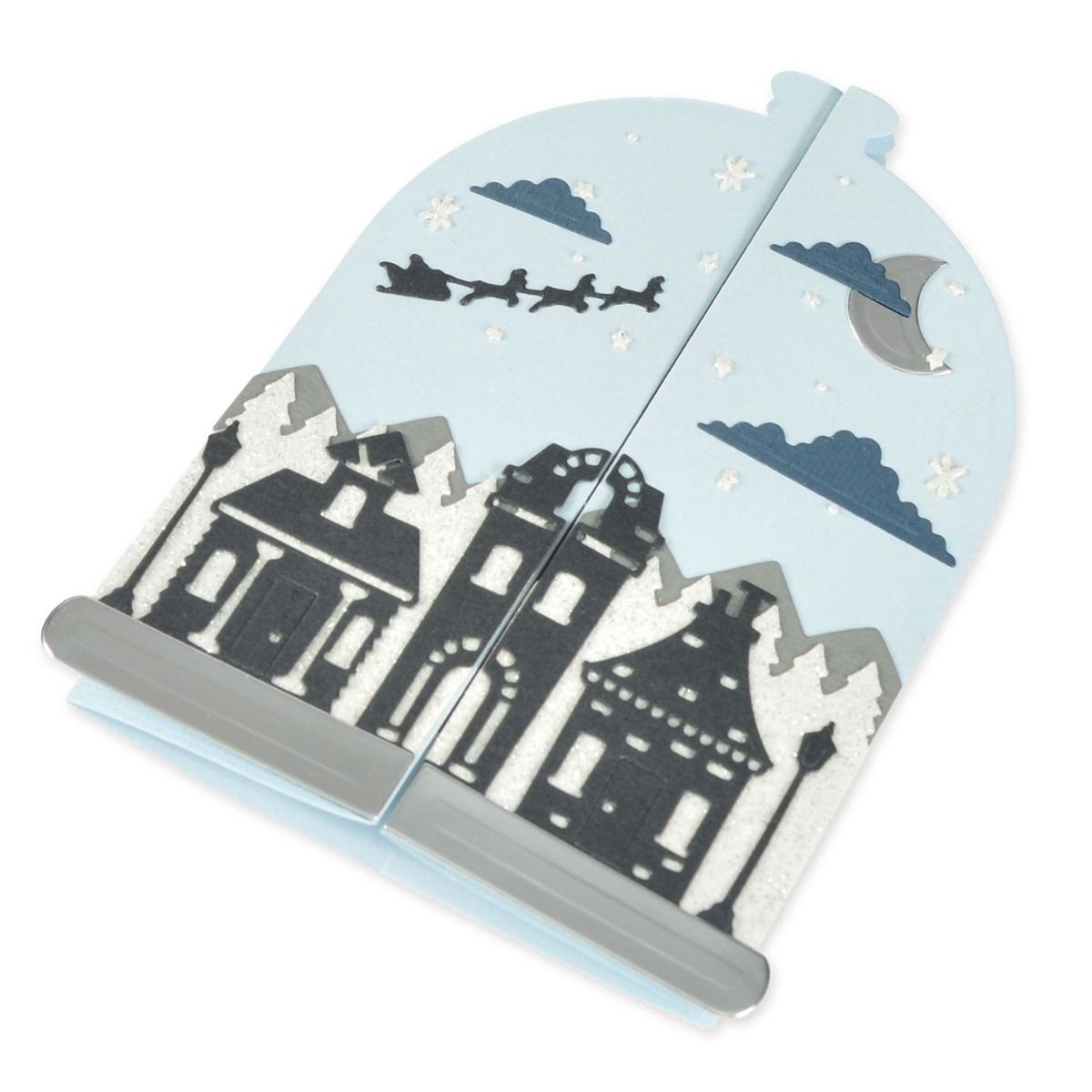 Card - Bell Jar Fold-a-Long - Sizzix Dies