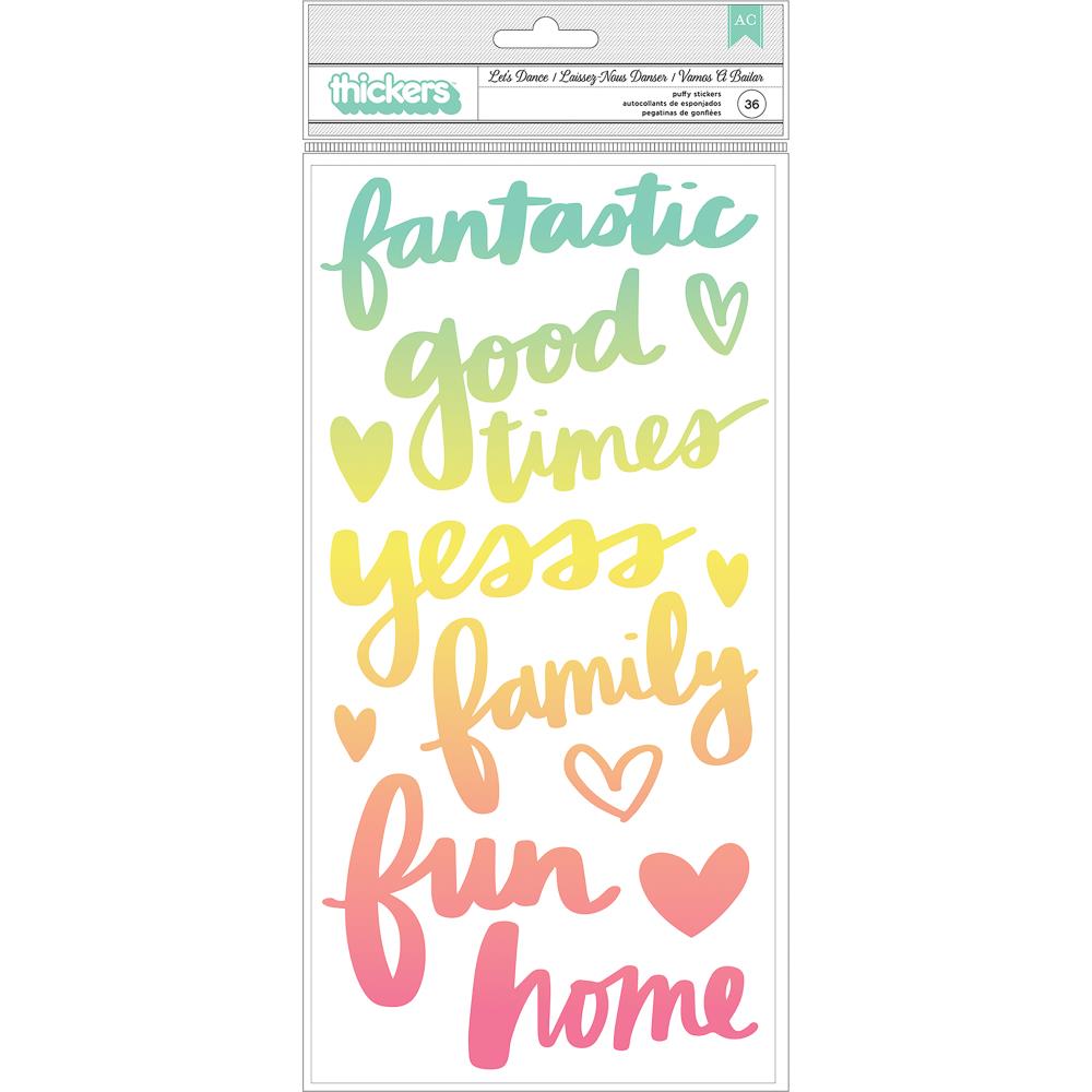 Amy Tan Sunshine & Good Times Thickers Stickers 5.5x11