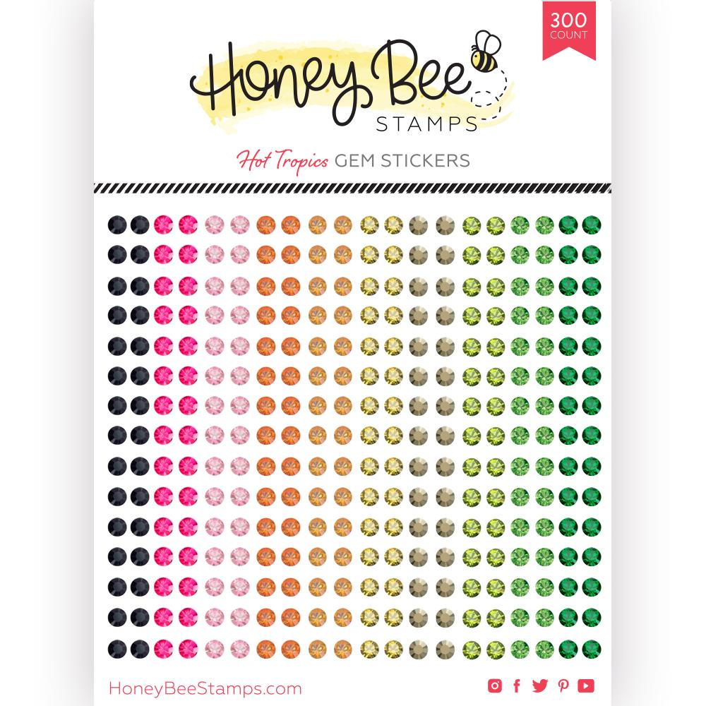 Hot Tropics - Gem Stickers