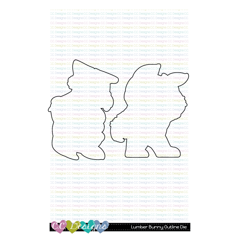 Lumber Bunny - Outline Metal Die
