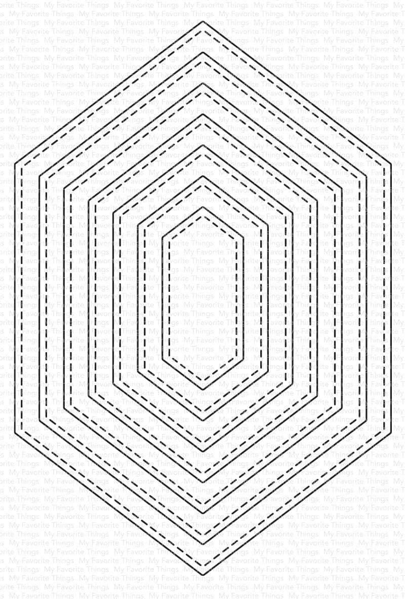 Stitched Hexagon STAX - Die-namics