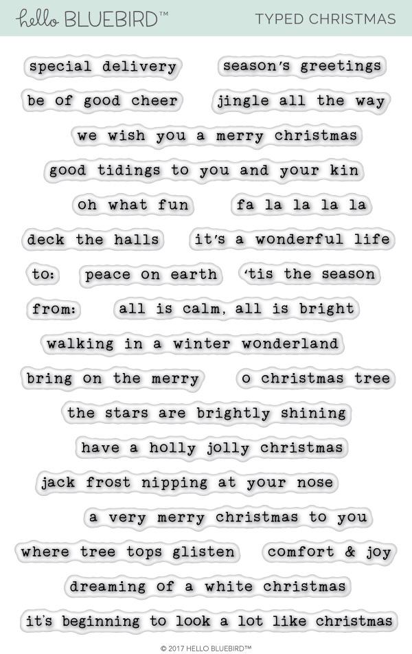 Typed Christmas