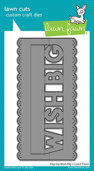 Pop-Up Wish Big - lawn cuts