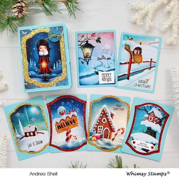 SurReally Cool Christmas 5 - Slimline Paper Pack