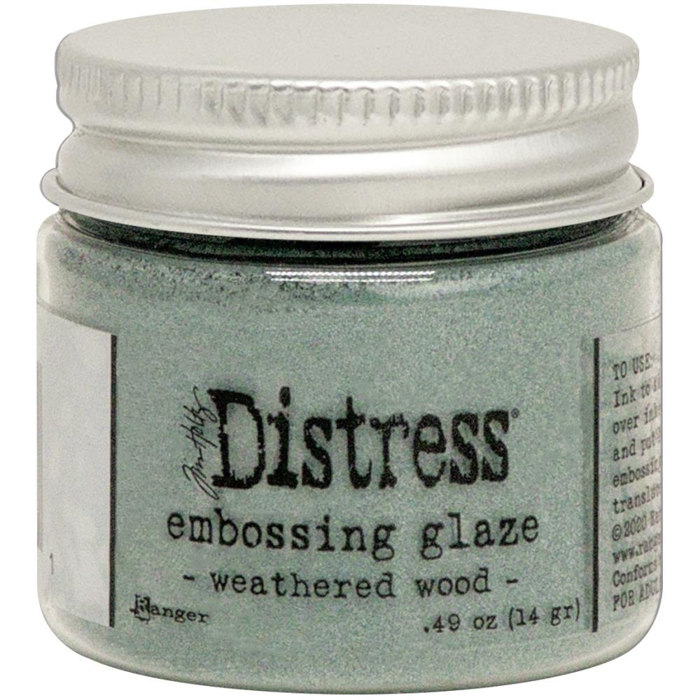 Weathered Wood - Embossing Glaze - Tim Holtz