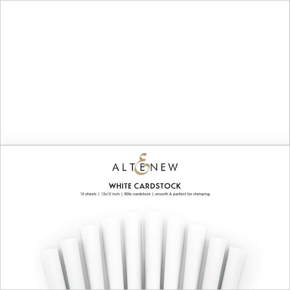 12x12 White Cardstock