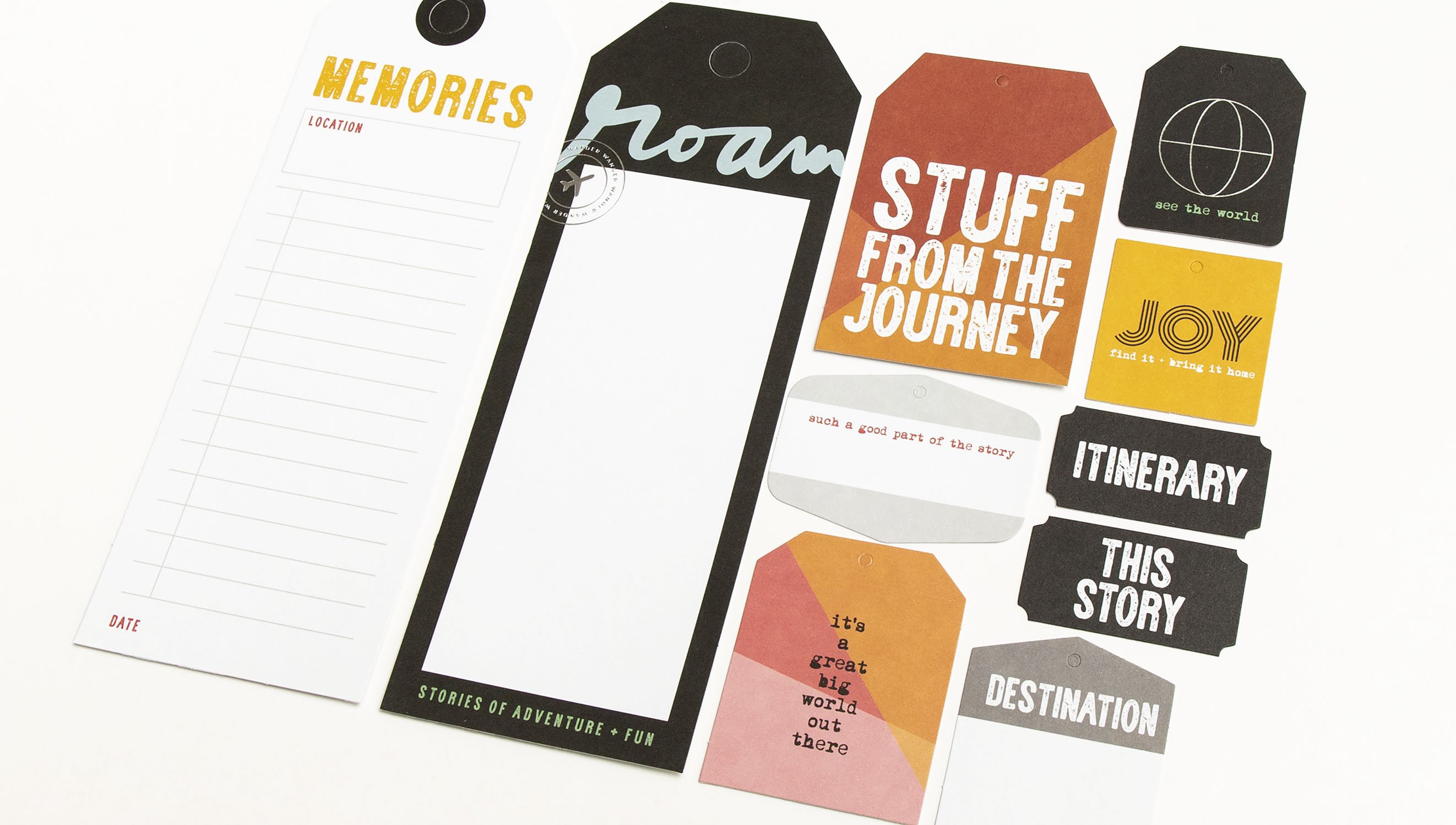 Shipping Tag Bundle - Travel Collection 2020