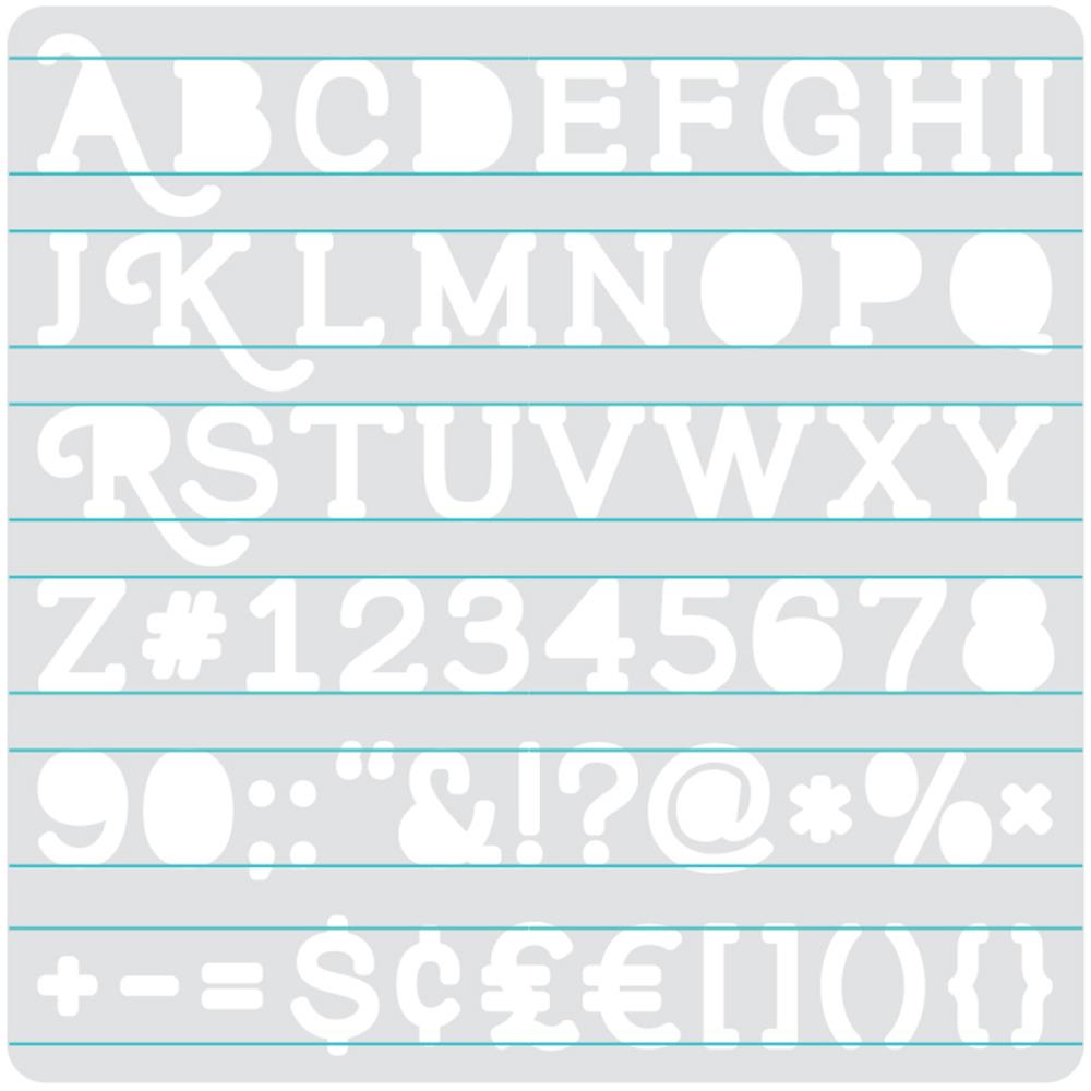 Serif - Heatwave Stencil