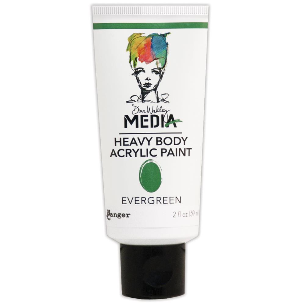 Evergreen - Dina Wakley Media Heavy Body Acrylic Paint 2oz