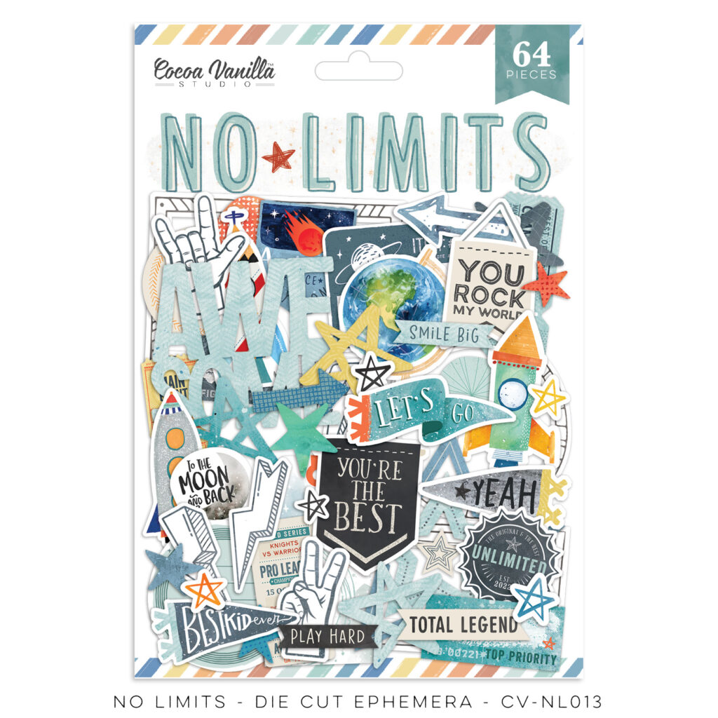 Die Cut Ephemera - No Limits